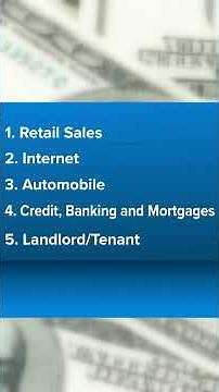 Top consumer complaints