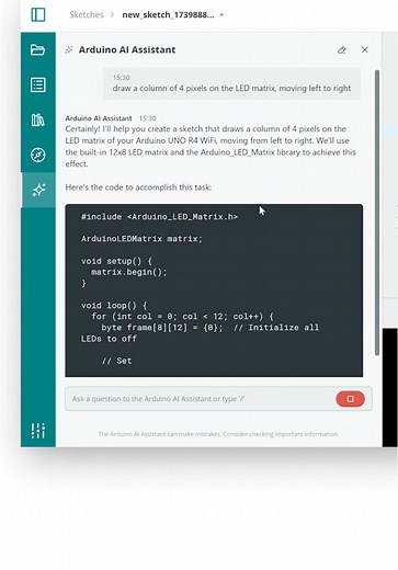 Code Smarter with Arduino AI Assistant
