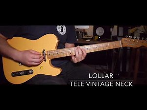 Fender Roadworn Telecaster Pickup Comparison - Tex Mex vs Lollar
