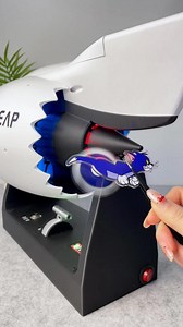 Take your love for aviation to new heights with our turbofan engine model! ✈️🔧 Crafted with precision using cutting-edge 3D printing technology, this model is a true marvel of engineering. Perfect for aviation enthusiasts, engineers, and anyone fascinated by the inner workings of aircraft engines. 🚀 Add a touch of innovation to your space and let your imagination soar! #TurbofanEngine #3DPrinting #AviationEnthusiast | EngineKit