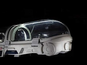 Lot #586 PROMETHEUS (2012) - Full Sized Light-Up Functional Medical Pod