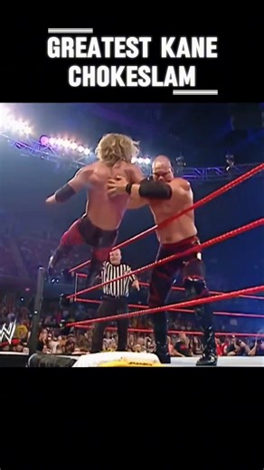 Kane Chokeslam, but they get increasingly better 😳 #wwe #kane #chokeslam