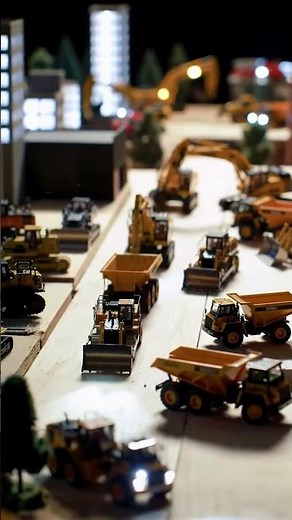 Miniature Construction World: Tiny Machines at Work! 🚧