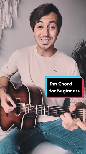 Learn How to Play the Dm Guitar Chord Easily - Beginner Tutorial
