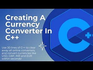 C++ For Beginners 2021 | Creating A Currency Converter In C++ #coding #c++ #c++2021