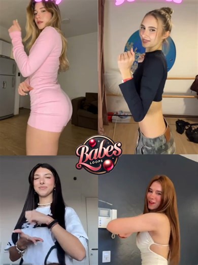 TikTok Batelo Dance Trend Loop with Alba Shy, Bianca De Vries, Francesca Moretti and Fer Hernandez! Tag your favorite in the comments and share it! DC: @gravel @biancadevriess @labirramoretti @ferhernandez.a #Batelo #moviendolo #DanceChallenge #DanceTrend #BabesLoops