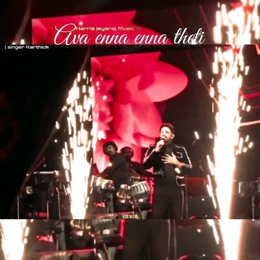 காயம் பட்ட நெஞ்சுக்கு இந்த song போதுமானது ❤️🥹 Ava Enna Enna | #concert #singerkarthik #harrisjayaraj