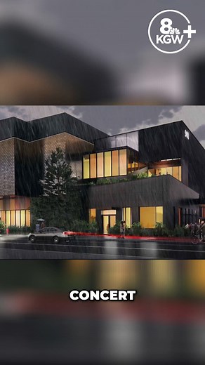 The two-story concert hall will seat between 2,000 and 4,250 people. It’s slated to open in early 2027. | KGW-TV