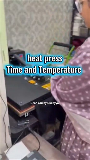 How to set time & temperature in Heat Press Machine | Wrong setting = waste of money #heatsetting