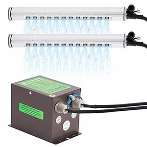 YUCHENGTECH Ionizing Air Bar 130cm Anti Static Ionizing Bar Static Eliminator Discharger Anti Static Air Bar Static Electricity Remover Ionizing Air Rod + 7KV High Voltage Generator 110V