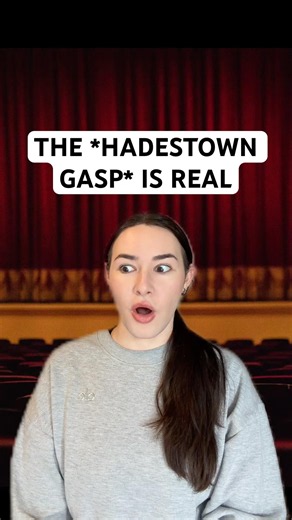 the best part of hadestown #hadestown #musicaltheatre #theatrekid