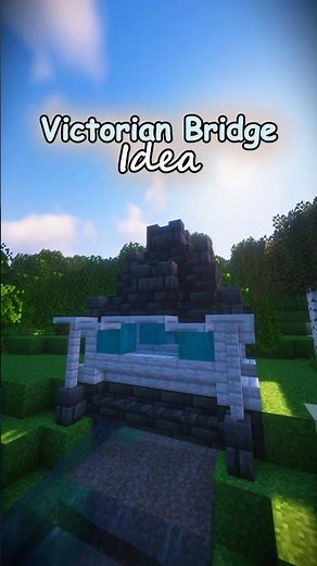 How to make a Victorian Bridge in Minecraft Tutorial! #minecraft