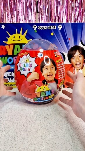@tanjastoysreview | [AD] #asmr Unboxing the New Ryan's World The Movie Titan Universe Adventure Mega Micro Mystery Egg🎬 The newest series of Ryan's World toys... | Instagram
