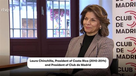 RTVE Europa 2026 interviews Laura Chinchilla on the international situation | Club de Madrid | Club de Madrid
