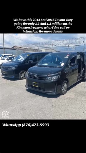 2014 And 2015 Toyota Voxy #fyp #kingstownwharf