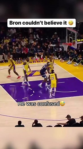 Bron Confused on the Basketball Court