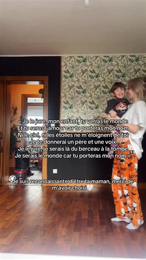 L'amour inconditionnel d'une maman pour son enfant