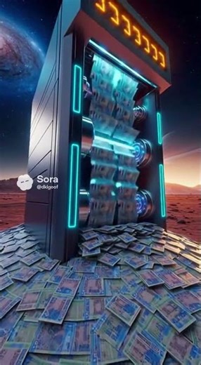 Galaxy‑Sized Money Machine Counting 999,999,999,999,999,999,999 Kuwaiti Dinars”