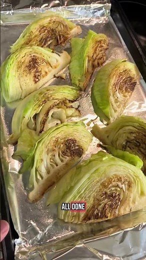 Creamy Cheesy Garlic & Herb Cabbage Wedges | Easy Low Carb Side Dish!