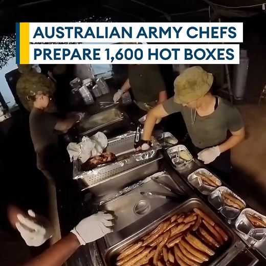 Bon Appétit! 😋 Watch Australian chefs prepare 1,600 meals for soldiers on Exercise Talisman Sabre 🍲 | Forces News