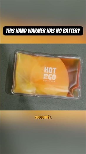 This Hand Warmer Has No Battery