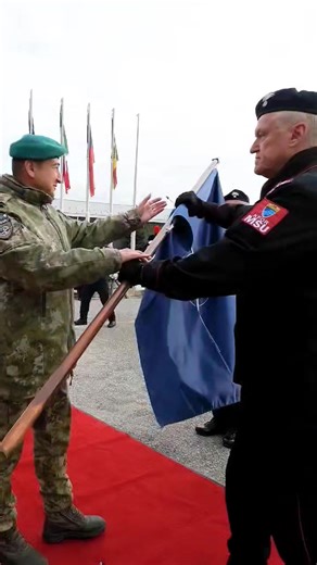 Today, the Commander of the NATO-led KFOR mission, Major General Özkan Ulutaş, presided over the Change of Command ceremony of the Multinational Specialized Unit (MSU), held at MSU Headquarters in Pristina. During the event, Colonel Alberto Santini handed over command to Colonel Gianfranco Di Fiore, marking the conclusion of a highly regarded tour of duty. In his address, General Ulutaş conveyed his gratitude to Col. Santini highlighting his professionalism and commitment in fulfilling the KFOR 