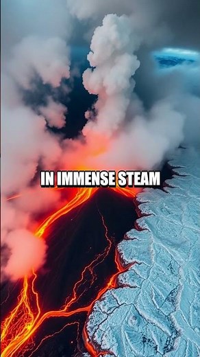 The Lava-Ice Duel at Iceland's Hekla Volcano