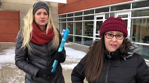 Have you tried any cold weather tricks? With temperatures hovering around 5 degrees Friday, we thought it would be a perfect day to try a few. Things didn't go according to plan. 😂❄️ | cleveland.com