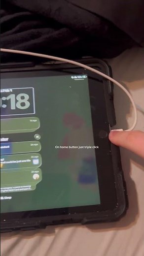 How to disable VoiceOver on iPad 9 gen iPad os 26