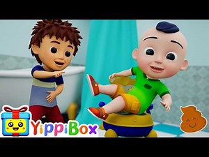 Poo Poo Song | Potty Training For Baby | Nursery Rhymes & Kids Songs | YippiBox