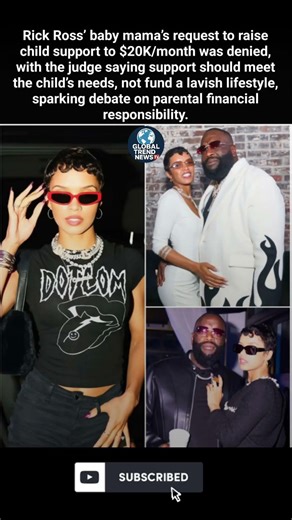 Rick Ross’ Baby Mama Denied $20K Child Support Request #RickRoss #ChildSupport #Parenting