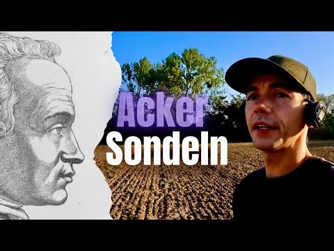 Figuren über Figuren und ein wahrhaft Großer Mann - Sondeln auf dem Acker mit dem Metalldetektor