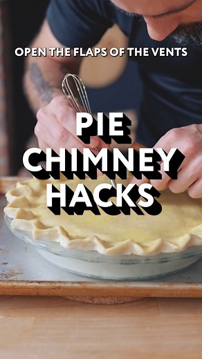 21K views · 144 reactions | Pie Baking Essentials: Pie Chimneys #pie #dessert #sweets #hacks #cooking #baking #fyp | Babish Culinary Universe | Facebook