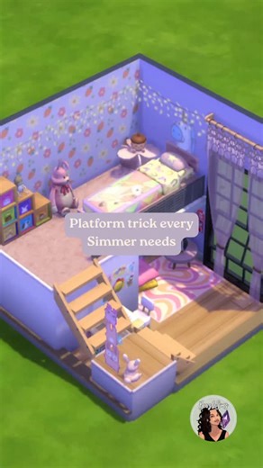 Turning a tiny kids room into a cozy loft using platforms ✨ No CC, just clever build tricks! 🧸🛏️ Learn how to build a lofted kids bedroom in The Sims 4 using the platform tool Perfect for small rooms, tiny homes and space-saving layouts. I’ll show step-by-step placement, stairs, and cute little nook under the loft 🥰 #TheSims4 #Sims4BuildTutorial #Sims4Platforms #LoftBedroom #TinyHome | BoozleSims