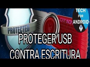 Protect USB drive from writing and save files