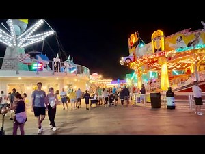 Live on the Wildwood NJ Boardwalk Nighttime 2025!