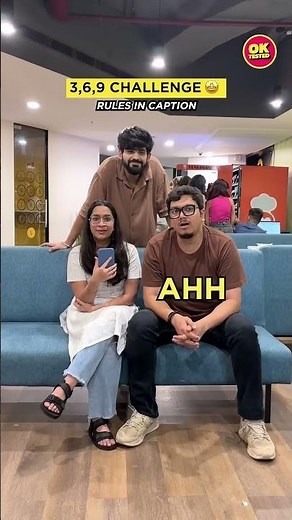 Say “aah😮‍💨” for every multiple of 3 or if the number has a 3 in it😛 | OK Tested