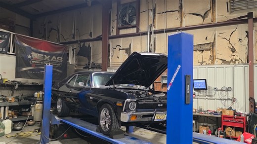 Had this really nice LS swapped 72 Nova in for a cam swap and tuning. She's ready to roll through the gears in that T56 now that we've got it's 416 cubic inch LS3 dialed in 😎 | Gen3performance and Dyno