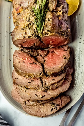 Roasted Boneless Leg of Lamb