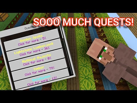 Completing Lots of Quests in Cubecraft Skyblock! Ep. 12 (Lets play)