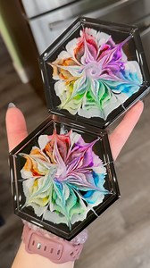 955K views · 50K reactions | Custom order  flower coasters! Resin:...