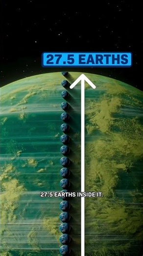 A Planet Bigger Than Jupiter?! 🤯🌍 #SpaceShorts #Astronomy #universe #cosmicexploration #space
