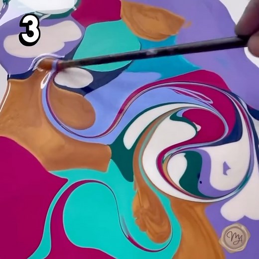 30 Days of Fluid Art Challenge Day 3: Wrecked Puddlepour (Acrylic Pouring Technique) Welcome to my November Fluid Art Challenge! Every single day this month, I’ll be demonstrating a different acrylic pouring technique, some I’ve done before, and some I’ve NEVER tried until now! That means a brand-new video every day for you to enjoy. Full video on my YouTube channel 👈 Canvas size: 24x30 cm Colors used: Liquitex – Phthalocyanine Green Winsor & Newton – Prussian Blue Amsterdam – Bronze Liquitex –