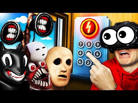 Finding EVERY TREVOR HENDERSON MONSTER In VR (Floor Plan VR Funny Gameplay)