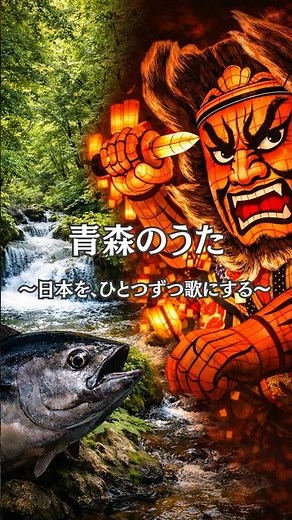 青森のうた ｜ 津軽の風が吹く3分間 #都道府県 #青森 #歌
