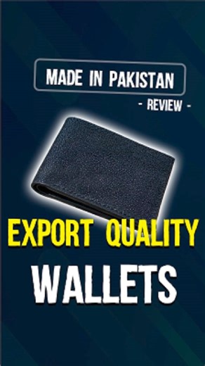 Pakistan's most expensive wallet, by Craftino #mip #madeinpakistan #azadchaiwalashorts #businesstips #chaicon | Azad Chaiwala