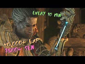 THE BEST FARMING SPOT FOR MONEY AND EXP (Sekiro: Shadows Die Twice)