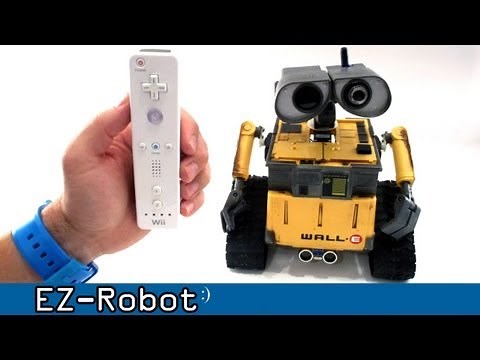 Nintendo Wii Controls Wall-e Robot