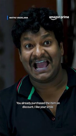 Satya Akkala BEING the FUNNIEST SALESMAN EVER 😂 in Mathu Vadalara #movie #comedy #trending #ytshort