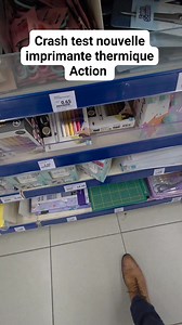 Crash test de la nouvelle imprimante thermique Action #magasinaction #action #essai #teste | Mrtrouve Best